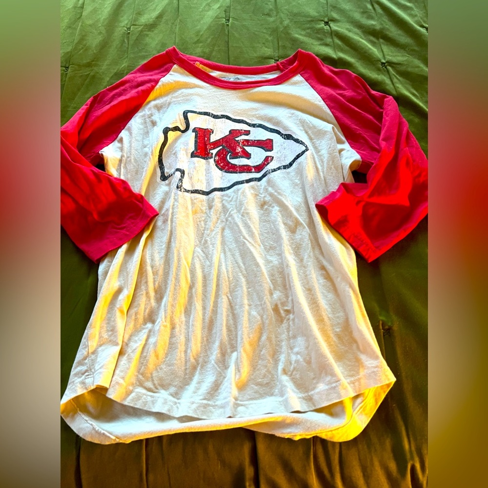 Majestic Threads Patrick Mahomes KC/Chiefs Long Sleeve T (Med)